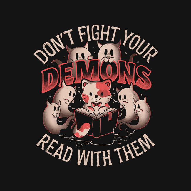 Read With Your Demons-Youth-Basic-Tee-eduely