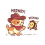 Meowdy And Beehaw-Youth-Basic-Tee-TechraNova