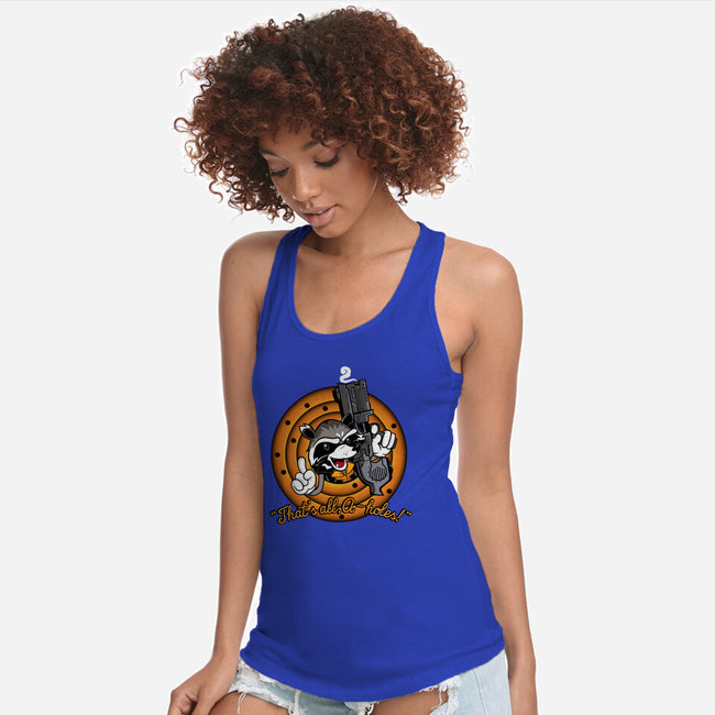 That's All A-Holes-Womens-Racerback-Tank-demonigote