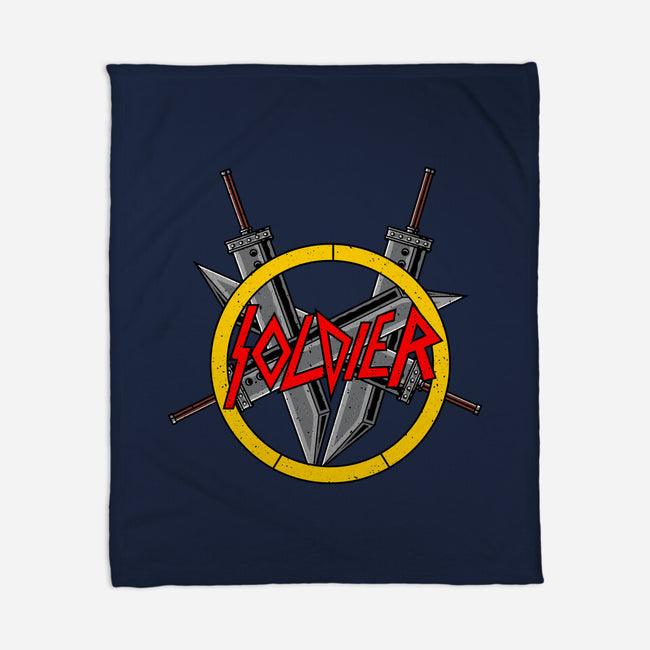 Soldier Slayer-None-Fleece-Blanket-demonigote