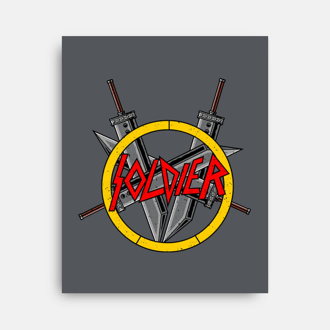 Soldier Slayer-None-Stretched-Canvas-demonigote