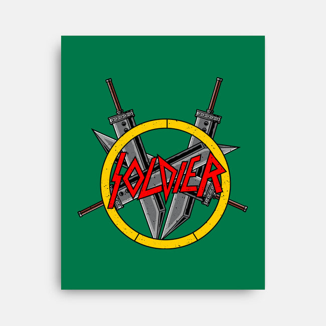 Soldier Slayer-None-Stretched-Canvas-demonigote