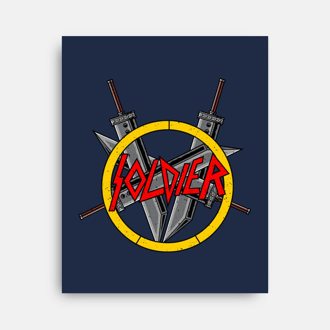 Soldier Slayer-None-Stretched-Canvas-demonigote