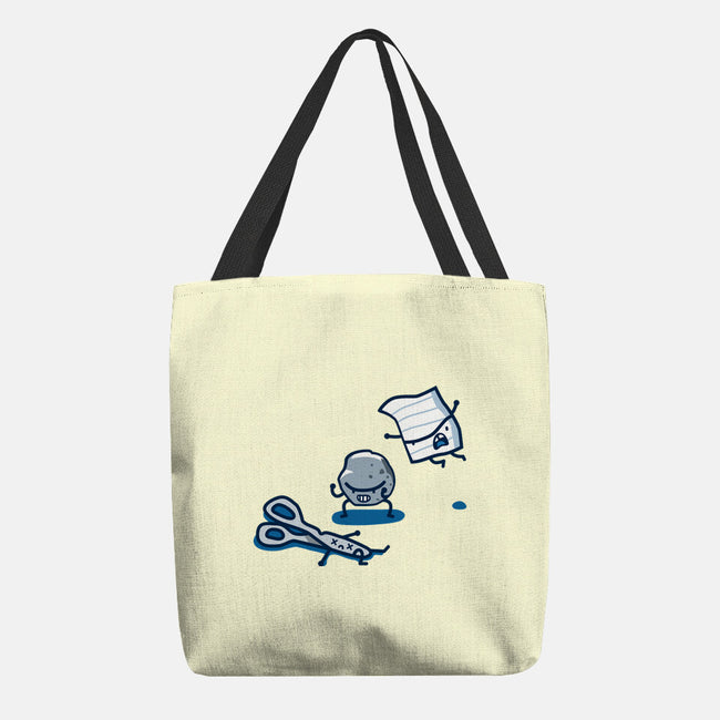 Rock Paper Scissors-None-Basic Tote-Bag-demonigote