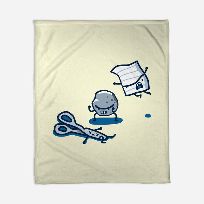 Rock Paper Scissors-None-Fleece-Blanket-demonigote