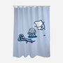 Rock Paper Scissors-None-Polyester-Shower Curtain-demonigote