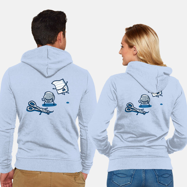 Rock Paper Scissors-Unisex-Zip-Up-Sweatshirt-demonigote