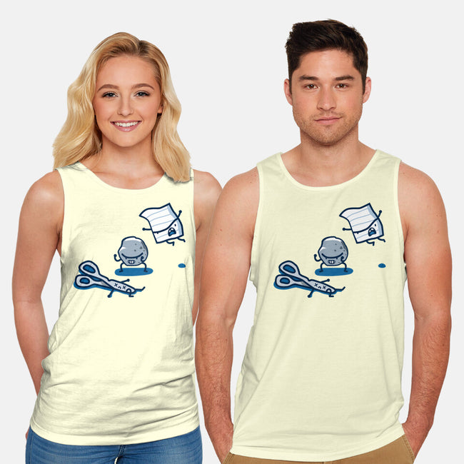 Rock Paper Scissors-Unisex-Basic-Tank-demonigote