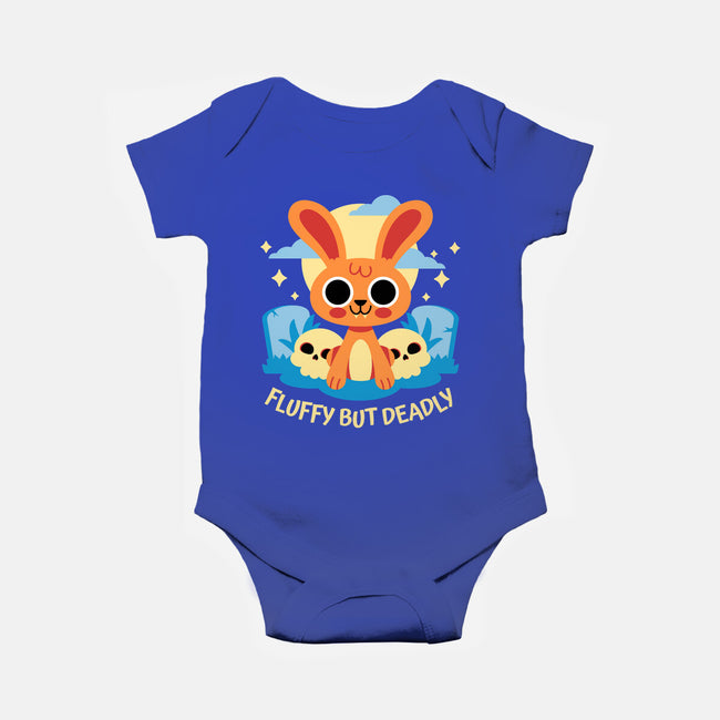 Fluffy But Deadly-Baby-Basic-Onesie-FunkVampire