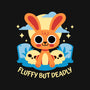 Fluffy But Deadly-Womens-Racerback-Tank-FunkVampire