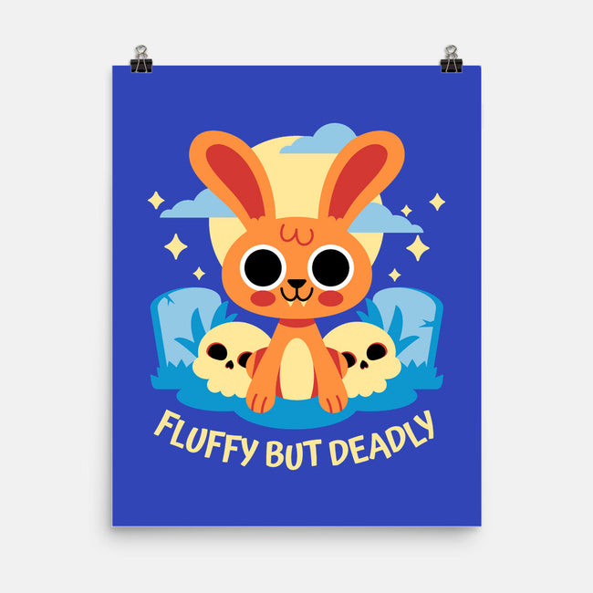 Fluffy But Deadly-None-Matte-Poster-FunkVampire