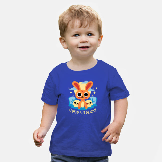 Fluffy But Deadly-Baby-Basic-Tee-FunkVampire