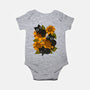 Sunflowers And Black Kitties-Baby-Basic-Onesie-ricolaa