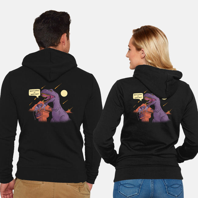 The Dinocracy Era-Unisex-Zip-Up-Sweatshirt-sachpica