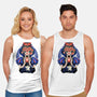 Snow Princess Flower Face-Unisex-Basic-Tank-rmatix