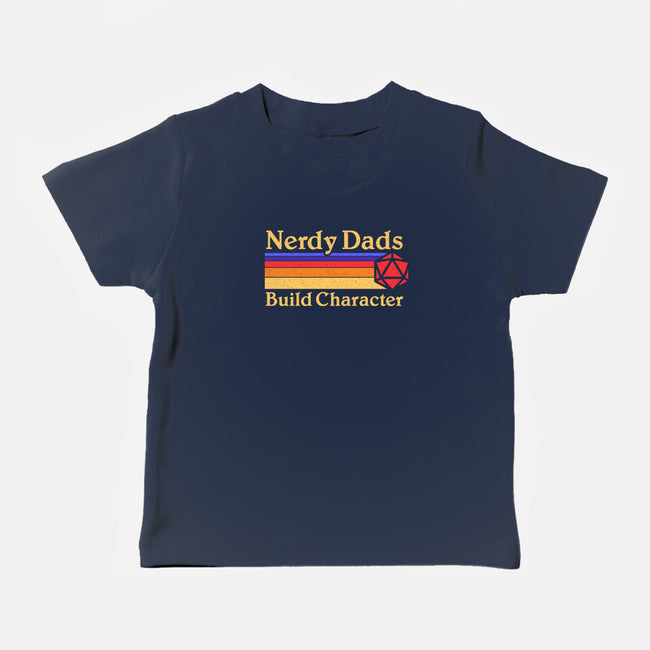 Nerdy Dads-Baby-Basic-Tee-Aarons Art Room