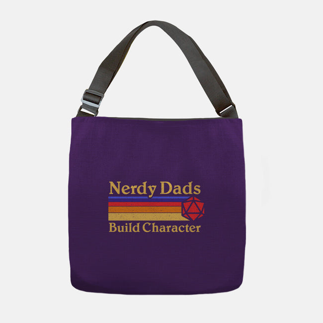 Nerdy Dads-None-Adjustable Tote-Bag-Aarons Art Room