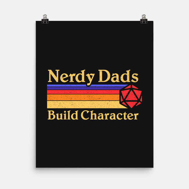 Nerdy Dads-None-Matte-Poster-Aarons Art Room