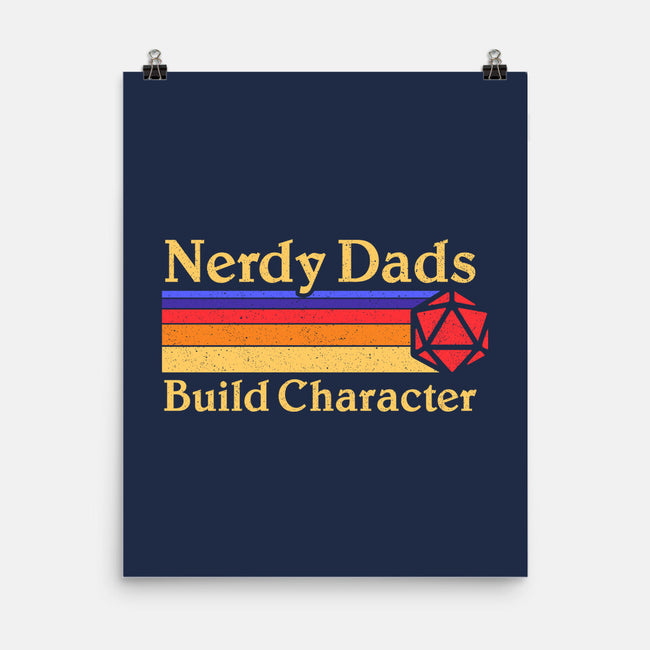 Nerdy Dads-None-Matte-Poster-Aarons Art Room