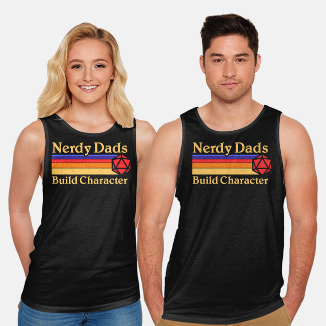 Nerdy Dads-Unisex-Basic-Tank-Aarons Art Room