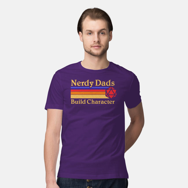 Nerdy Dads-Mens-Premium-Tee-Aarons Art Room