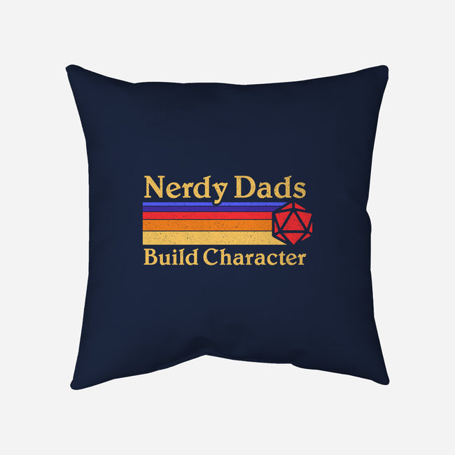 Nerdy Dads-None-Removable Cover w Insert-Throw Pillow-Aarons Art Room