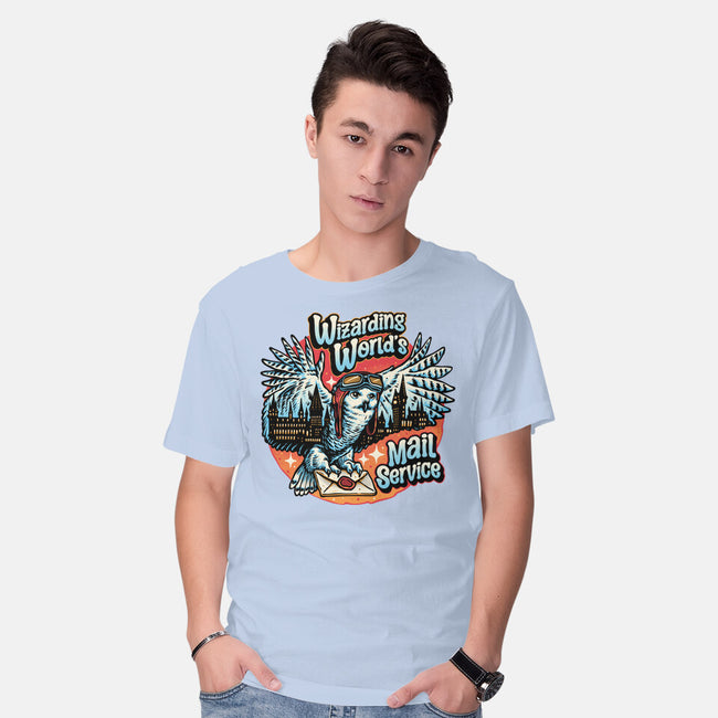 Mail Service Owl-Mens-Basic-Tee-momma_gorilla