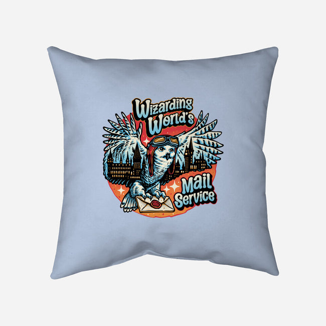 Mail Service Owl-None-Removable Cover w Insert-Throw Pillow-momma_gorilla