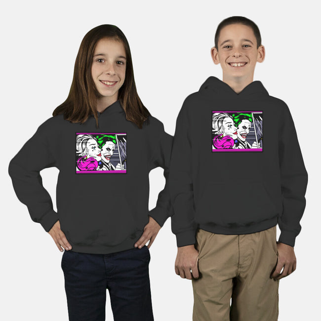 In the JokeCar-Youth-Pullover-Sweatshirt-demonigote