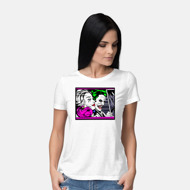 In the JokeCar-Womens-Basic-Tee-demonigote