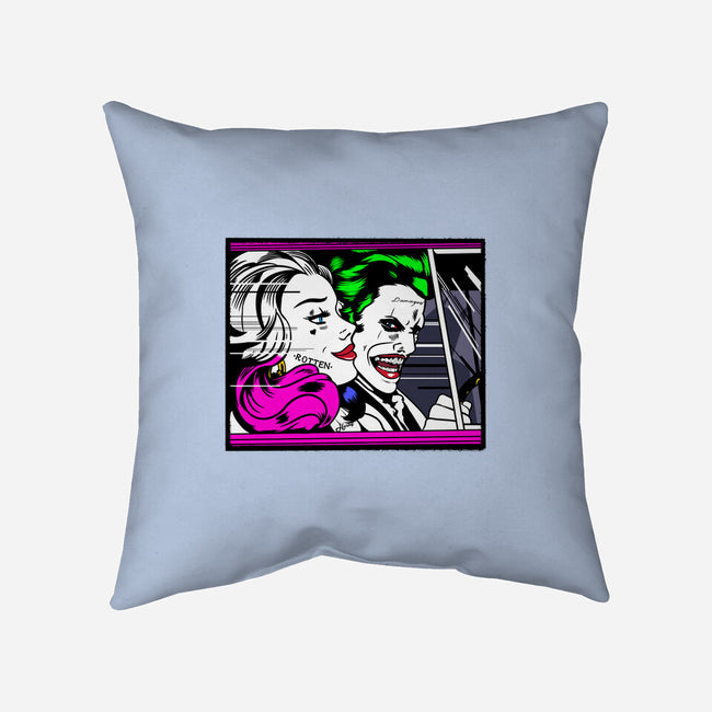 In the JokeCar-None-Removable Cover w Insert-Throw Pillow-demonigote