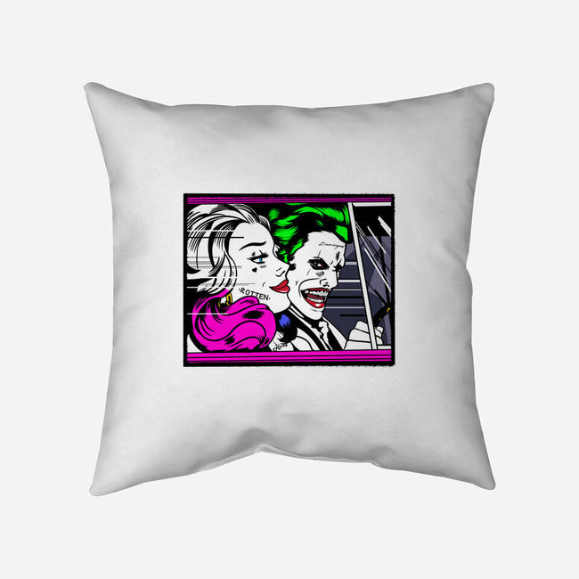 In the JokeCar-None-Removable Cover w Insert-Throw Pillow-demonigote