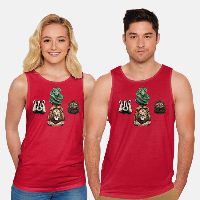 Hogwarts Rhapsody-Unisex-Basic-Tank-zascanauta