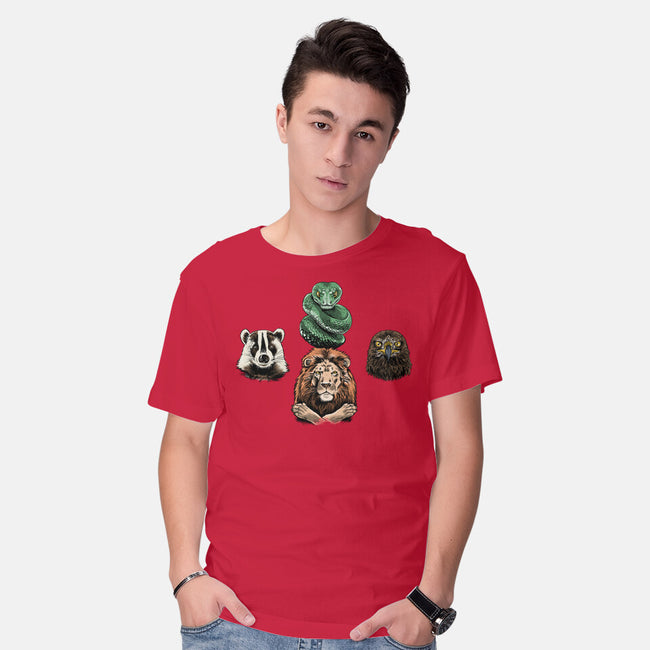 Hogwarts Rhapsody-Mens-Basic-Tee-zascanauta