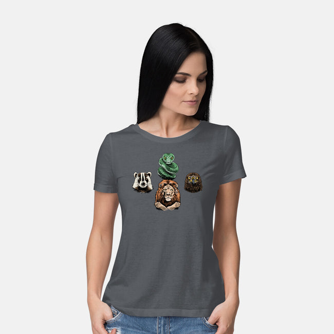 Hogwarts Rhapsody-Womens-Basic-Tee-zascanauta