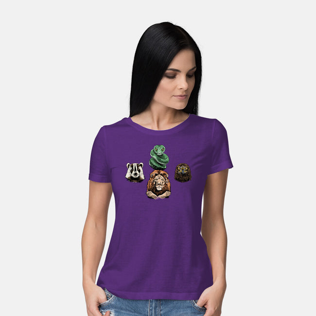 Hogwarts Rhapsody-Womens-Basic-Tee-zascanauta