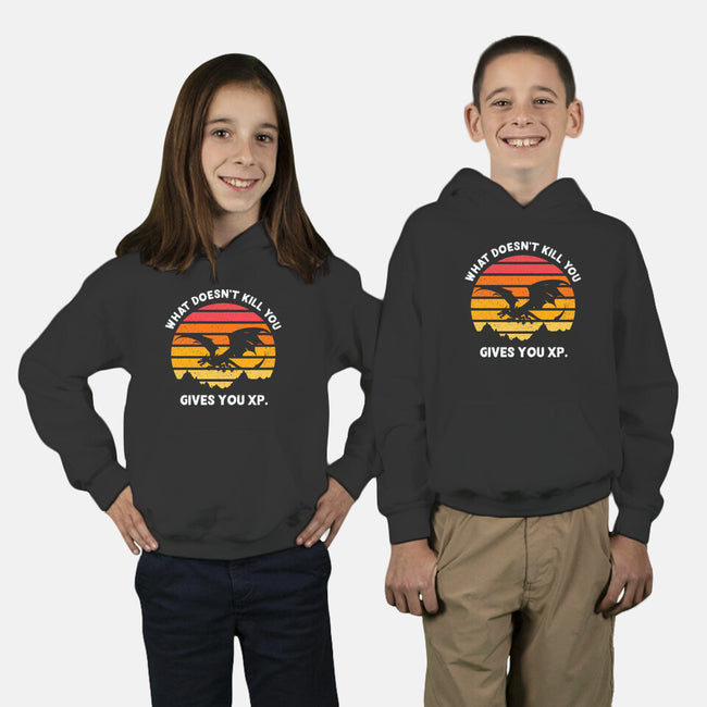 Gives You XP-Youth-Pullover-Sweatshirt-Aarons Art Room