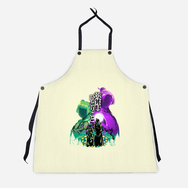 Apothecary Couple-Unisex-Kitchen-Apron-hypertwenty