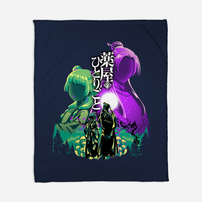 Apothecary Couple-None-Fleece-Blanket-hypertwenty