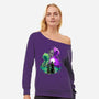 Apothecary Couple-Womens-Off Shoulder-Sweatshirt-hypertwenty