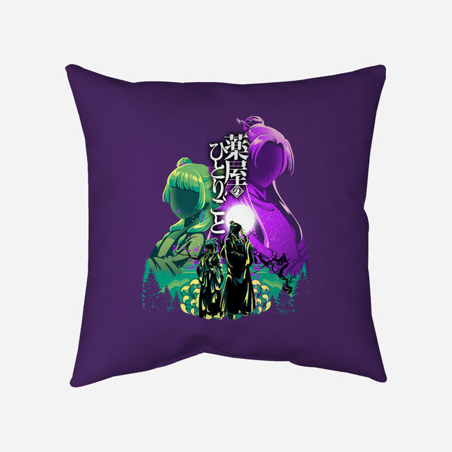 Apothecary Couple-None-Removable Cover w Insert-Throw Pillow-hypertwenty