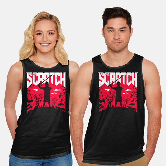 Slayed And Scratched-Unisex-Basic-Tank-rocketman_art