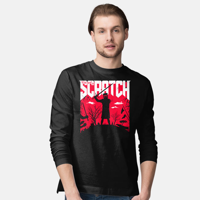 Slayed And Scratched-Mens-Long Sleeved-Tee-rocketman_art