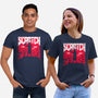 Slayed And Scratched-Unisex-Basic-Tee-rocketman_art