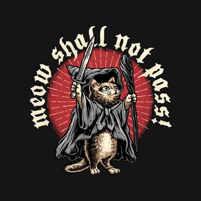 Meow Shall Not Pass-Unisex-Kitchen-Apron-momma_gorilla