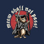 Meow Shall Not Pass-Womens-Basic-Tee-momma_gorilla