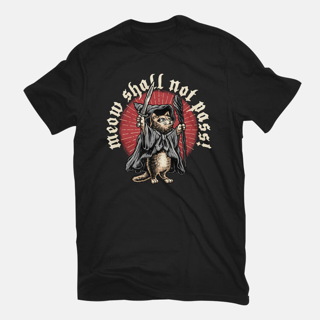 Meow Shall Not Pass-Youth-Basic-Tee-momma_gorilla