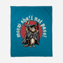 Meow Shall Not Pass-None-Fleece-Blanket-momma_gorilla