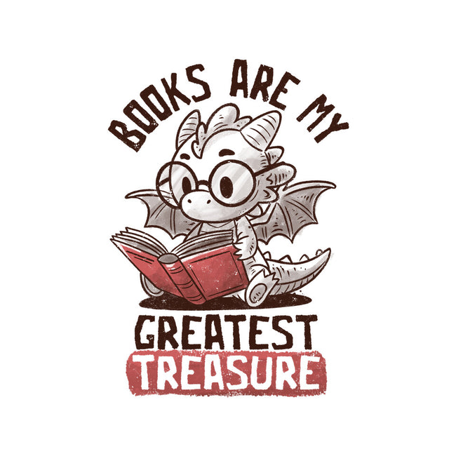 Books Are My Greatest Treasure-None-Removable Cover w Insert-Throw Pillow-koalastudio