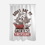 Books Are My Greatest Treasure-None-Polyester-Shower Curtain-koalastudio